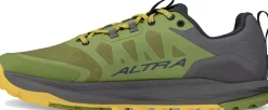 Altra Mens Lone Peak 9 Waterproof Low Trail Shoes - Dusty Olive Clearance