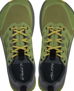 Altra Mens Lone Peak 9 Waterproof Low Trail Shoes - Dusty Olive Clearance