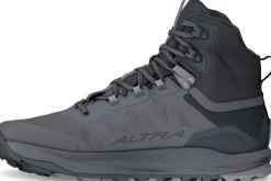 Altra Mens Lone Peak 9 Waterproof Mid Boots - Black-Gray Clearance