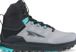 Altra Womens Lone Peak 9 Waterproof Mid Boots - Black-Gray Clearance