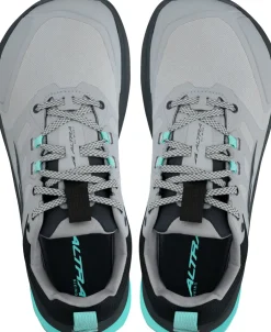 Altra Womens Lone Peak 9 Waterproof Low Trail Shoes - Black-Gray Hot