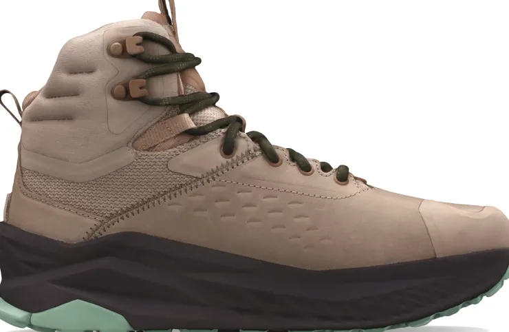 Altra Womens Olympus 6 Hike Mid GTX Boots - Tan Fashion