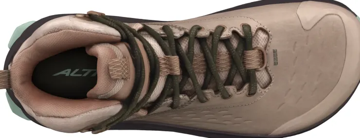 Altra Womens Olympus 6 Hike Mid GTX Boots - Tan Fashion