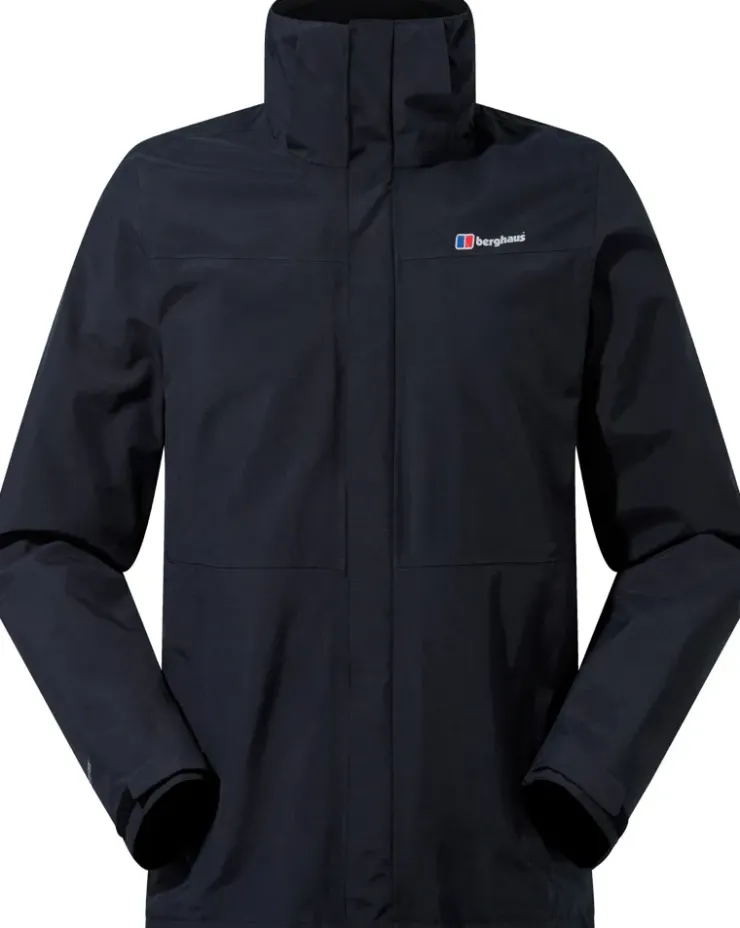 Berghaus Mens Hillwalker Jacket IA - Black-Black Discount