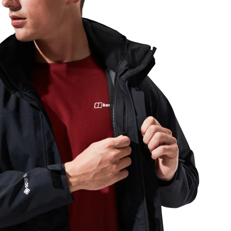 Berghaus Mens Hillwalker Jacket IA - Black-Black Discount