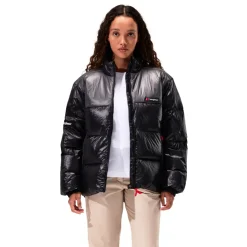 Berghaus Unisex Blockback Down Jacket - Jet Black-Grey Pinstripe Online