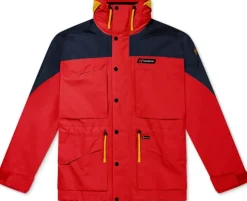 Berghaus Unisex Mera Peak 2000 Jacket - Mountain Carmine-Dusk-Amber Discount