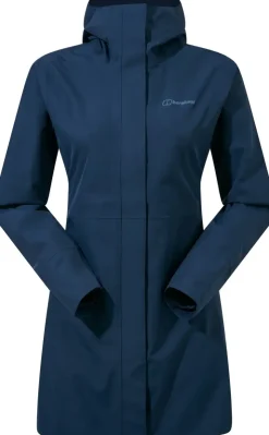 Berghaus Womens Omeara Long Shell Jacket - Dusk Clearance