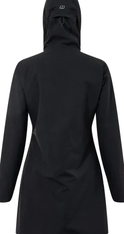 Berghaus Womens Omeara Long Shell Jacket - Black Sale