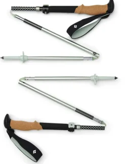 Black Diamond Pursuit FLZ Trekking Poles - Black-Foam Green - S/M Discount