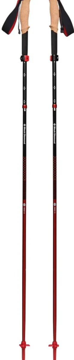Black Diamond Pursuit FLZ Trekking Poles - Black-Octane - M/L Clearance