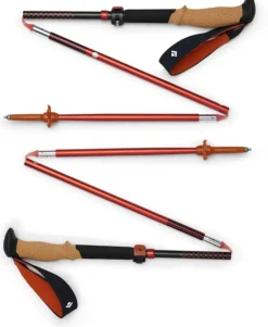 Black Diamond Pursuit FLZ Trekking Poles - Black-Octane - M/L Clearance