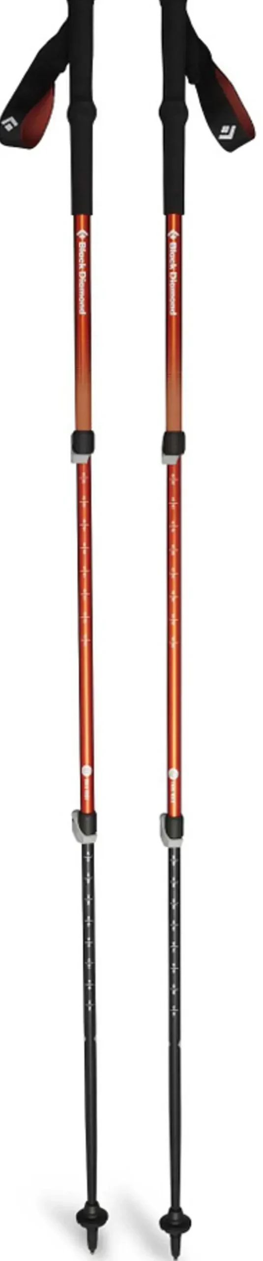 Black Diamond Trail Back Trekking Poles - Burnt Sienna Clearance