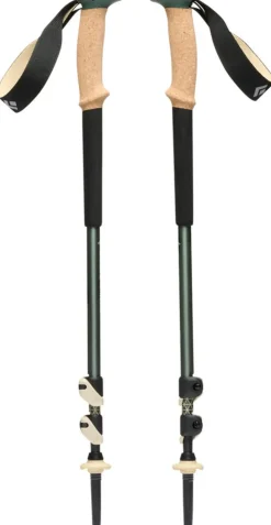 Black Diamond Trail Cork Trekking Poles - Laurel Green New