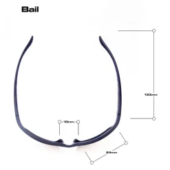 Bloc Eyewear BLOC Bail Sunglasses - Matt Black-Polarised Grey Outlet