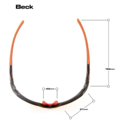 Bloc Eyewear BLOC Beck Sunglasses - Matt Black-Polarised Grey Sale