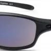 Bloc Eyewear BLOC Daytona Sunglasses - Matt Black-Blue Mirror Best
