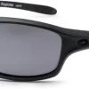 Bloc Eyewear BLOC Daytona Sunglasses - Matt Black-Polarised Hot