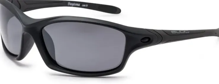 Bloc Eyewear BLOC Daytona Sunglasses - Matt Black-Polarised Hot