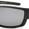 Bloc Eyewear BLOC Delta Sunglasses - Matt Black-Polarised Grey Clearance