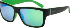 Bloc Eyewear BLOC Riser Sunglasses - Black Green-Green Mirror Fashion