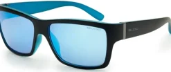 Bloc Eyewear BLOC Riser Sunglasses - Black Blue-Blue Mirror Sale