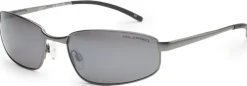 Bloc Eyewear BLOC Square Sunglasses - Gun Metal-Polarised Grey Outlet