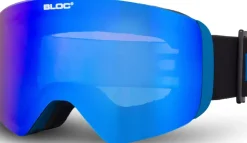 Bloc Eyewear BLOC Thirty-Five Goggle - New Matt Blue-Brown Blue Mirror Clearance