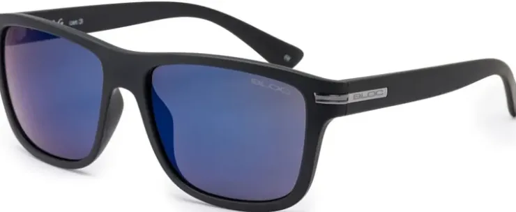 Bloc Eyewear BLOC Tide Sunglasses - Matt Black-Blue Mirror Discount