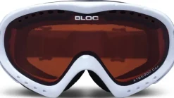 Bloc Eyewear BLOC Utopia Goggle - Shiny White-Goldeneye Lens Fashion