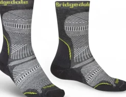 Bridgedale Mens Hike Ultralight T2 Coolmax Performance Original Boot Socks - Graphite Outlet