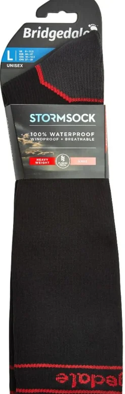 Bridgedale Mens StormSock Heavyweight Knee Socks - Black New