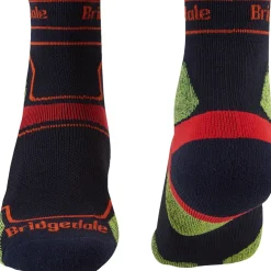 Bridgedale Mens Trail Run Ultralight T2 Coolmax Sport 3/4 Crew Sock - Navy Sale
