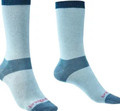 Bridgedale Womens Coolmax Liner Socks - Twin Pack - Sky Online