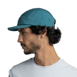 Buff 5 Panel Go Cap - Solid Teal Clearance