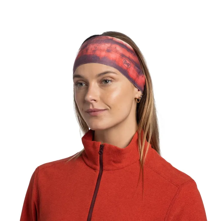 Buff Thermonet Headband - Matewa Garnet Hot