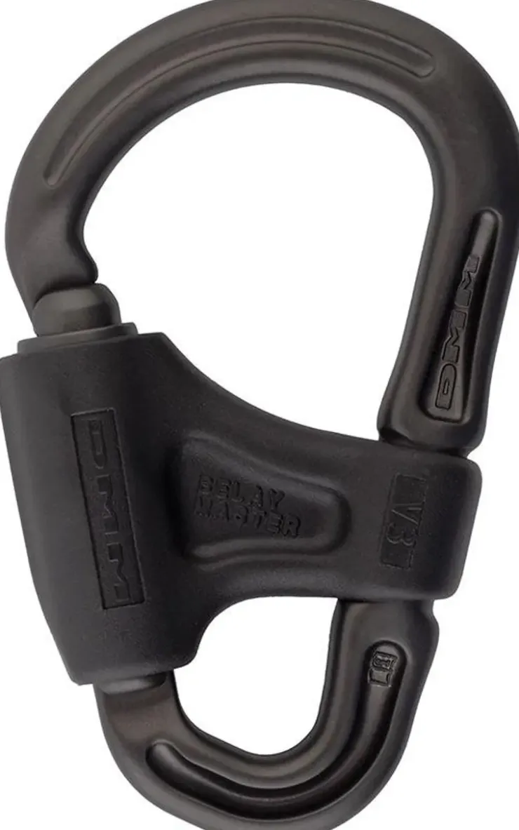 DMM Belay Master Carabiner - Matt Grey Clearance