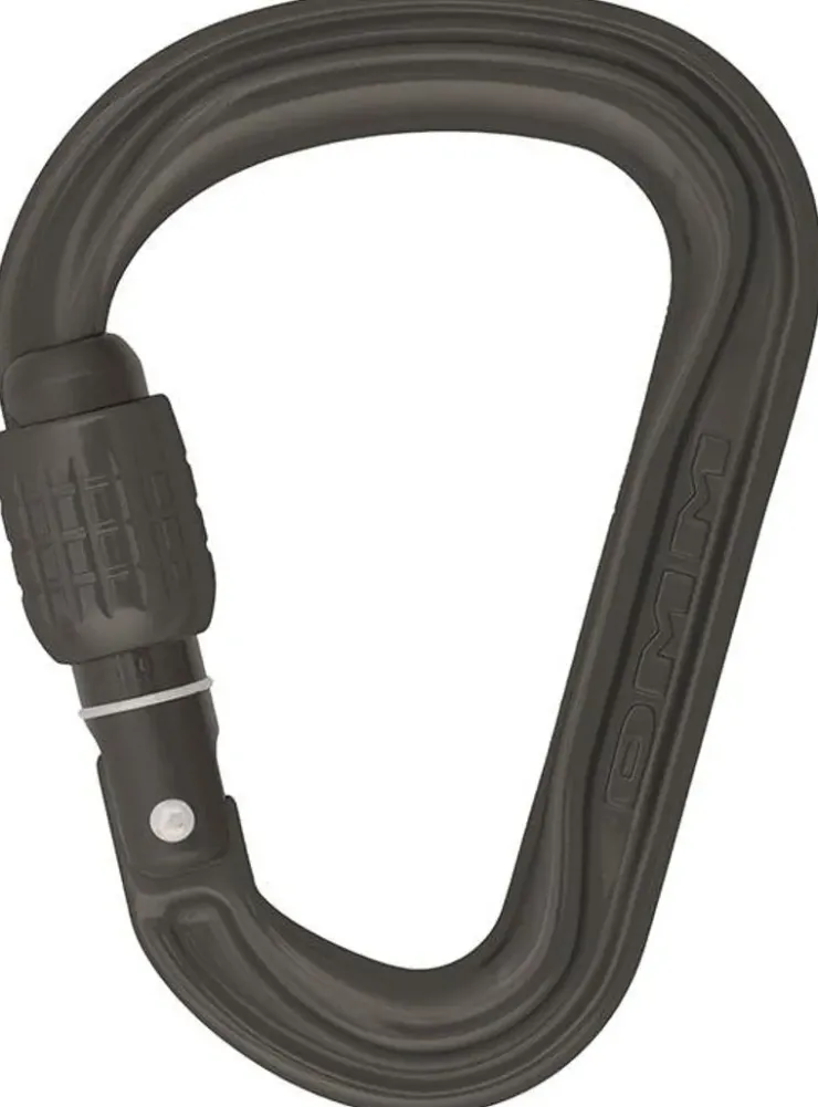 DMM Phantom HMS Screwgate Carabiner - Matt Grey Outlet