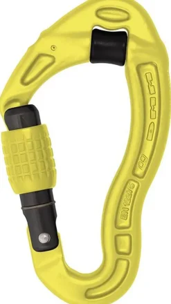 DMM Revolver Screwgate Carabiner - Lime Hot