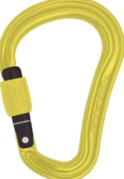 DMM Shadow HMS Screwgate Carabiner - Lime Hot