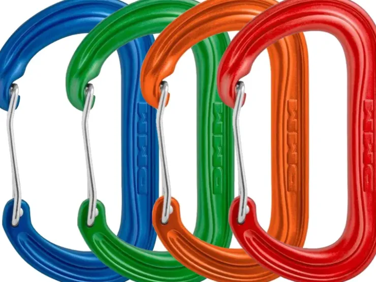 DMM WallDO Wiregate Carabiner - 4 Pack Assorted New