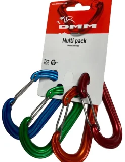 DMM WallDO Wiregate Carabiner - 4 Pack Assorted New