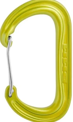 DMM WallDO Wiregate Carabiner - Lime Outlet