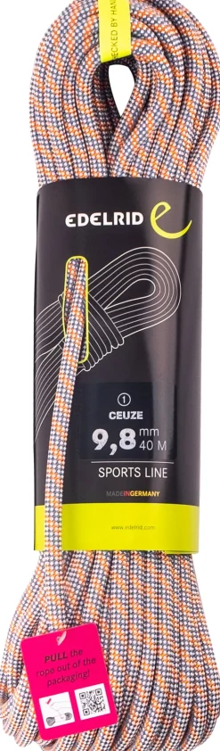 Edelrid Ceuze 9.8mm x 40m Climbing Rope - Icemint-Sahara Fashion