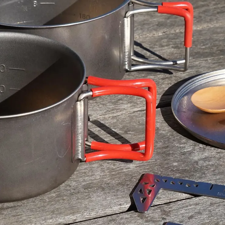 Evernew Titanium Stacking Set New