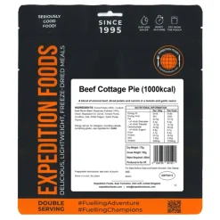 Expedition Foods Beef Cottage Pie - 1000kcal Outlet