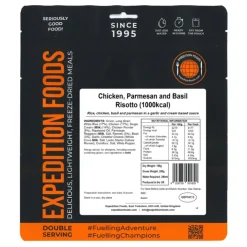 Expedition Foods Chicken Parmesan and Basil Risotto - 1000kcal Sale