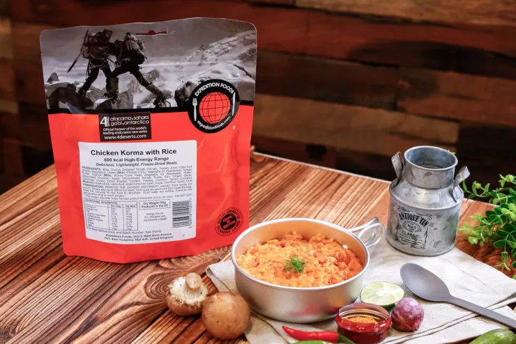 Expedition Foods Chicken Korma with Rice - 800kcal Discount