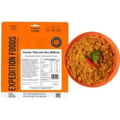 Expedition Foods Chicken Tikka with Rice - 800kcal Outlet