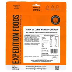 Expedition Foods Chilli Con Carne with Rice - 800kcal Online